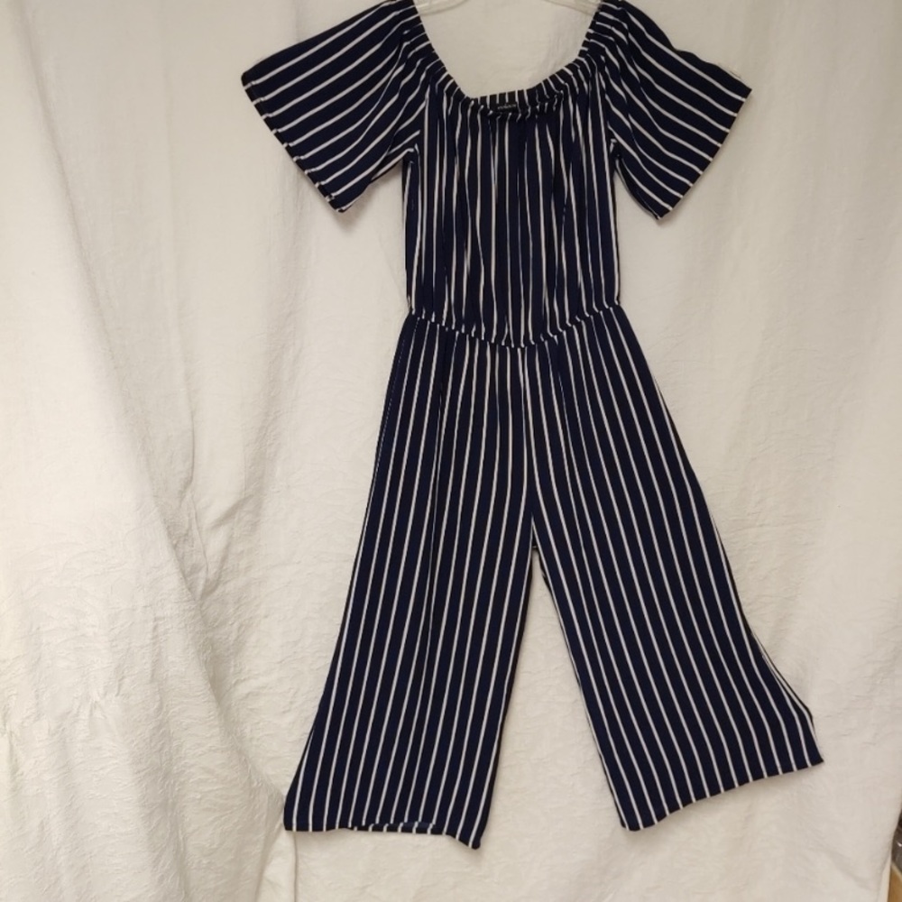 🌸🌸 OBO 🌸🌸Ambiance pinstripe jumpsuit.  Size M